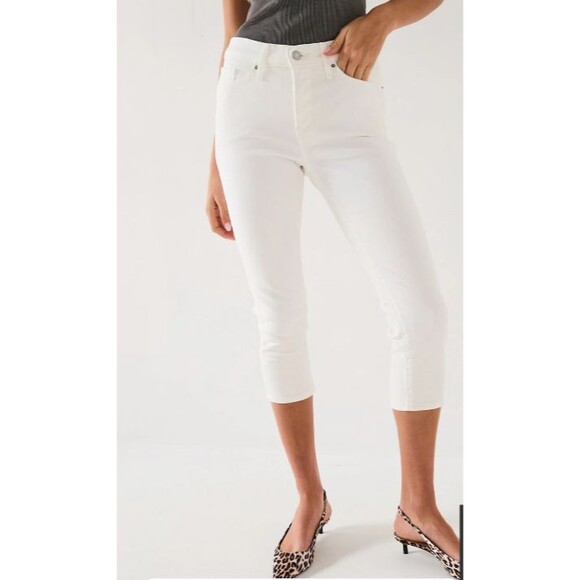 Levi's Denim - Levi's® Women's White Capri Jeans Mid Rise Stretch Size 28
